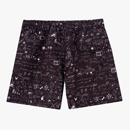 Bañador Crazy Math negro profundo hombre