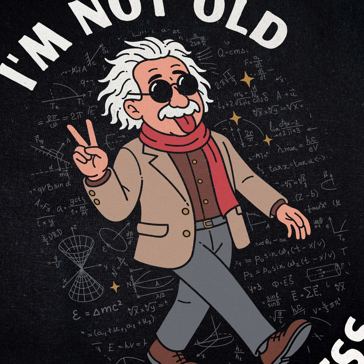 Camiseta manga corta Im Timeless negro profundo