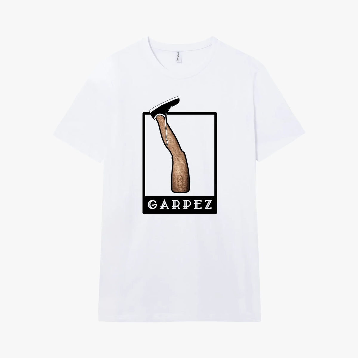 Camiseta manga corta Garpez blanco clásico