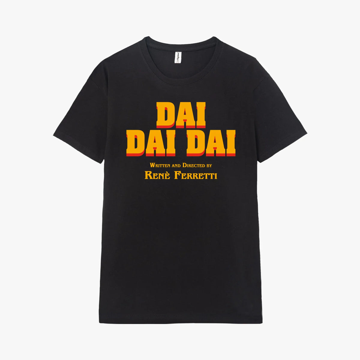 Camiseta manga corta Dai Dai Dai negro profundo