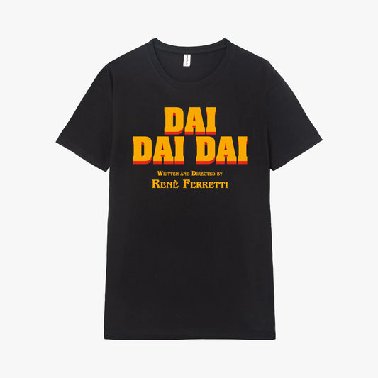 Camiseta manga corta Dai Dai Dai negro profundo