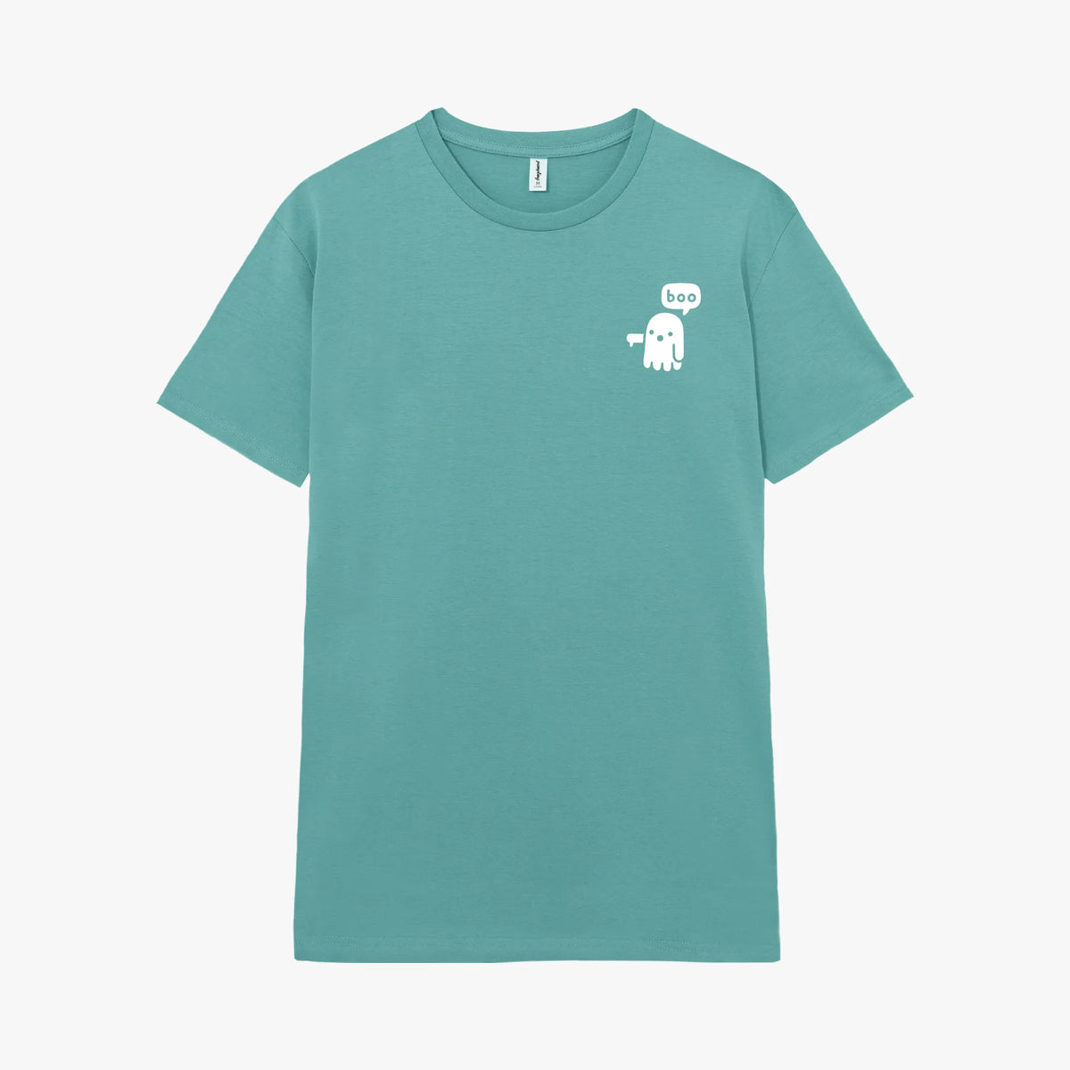 Camiseta manga corta Ghost Of Disapproval verde hoja