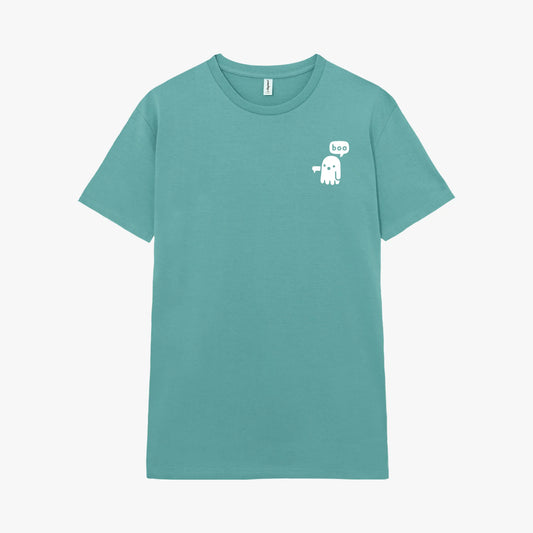 Camiseta manga corta Ghost Of Disapproval verde hoja