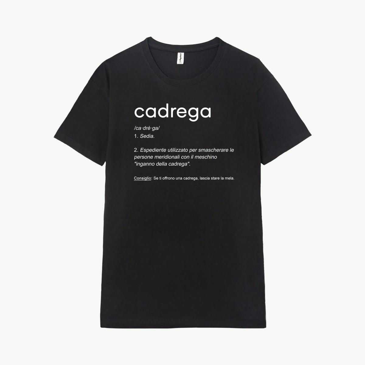 Camiseta manga corta Cadrega negro profundo