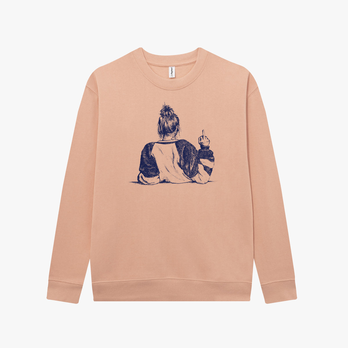 Sudadera sin capucha Ftw salmón pastel