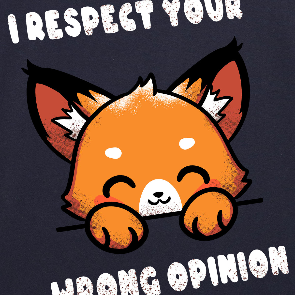Camiseta manga corta Wrong Opinion rojo arándano