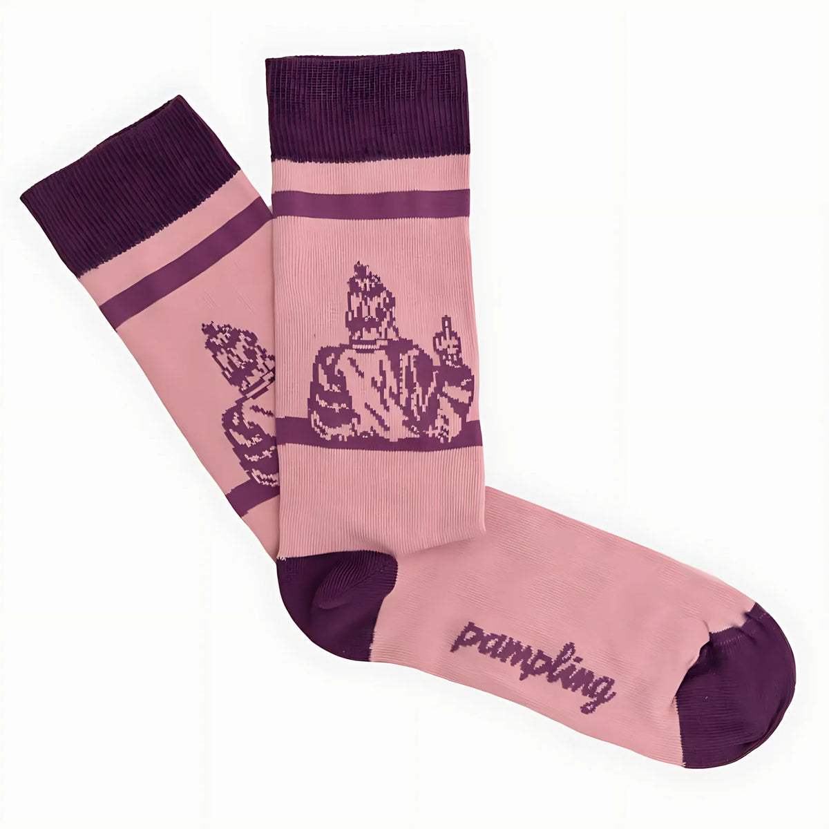Calcetines largos FTW rosa antiguo