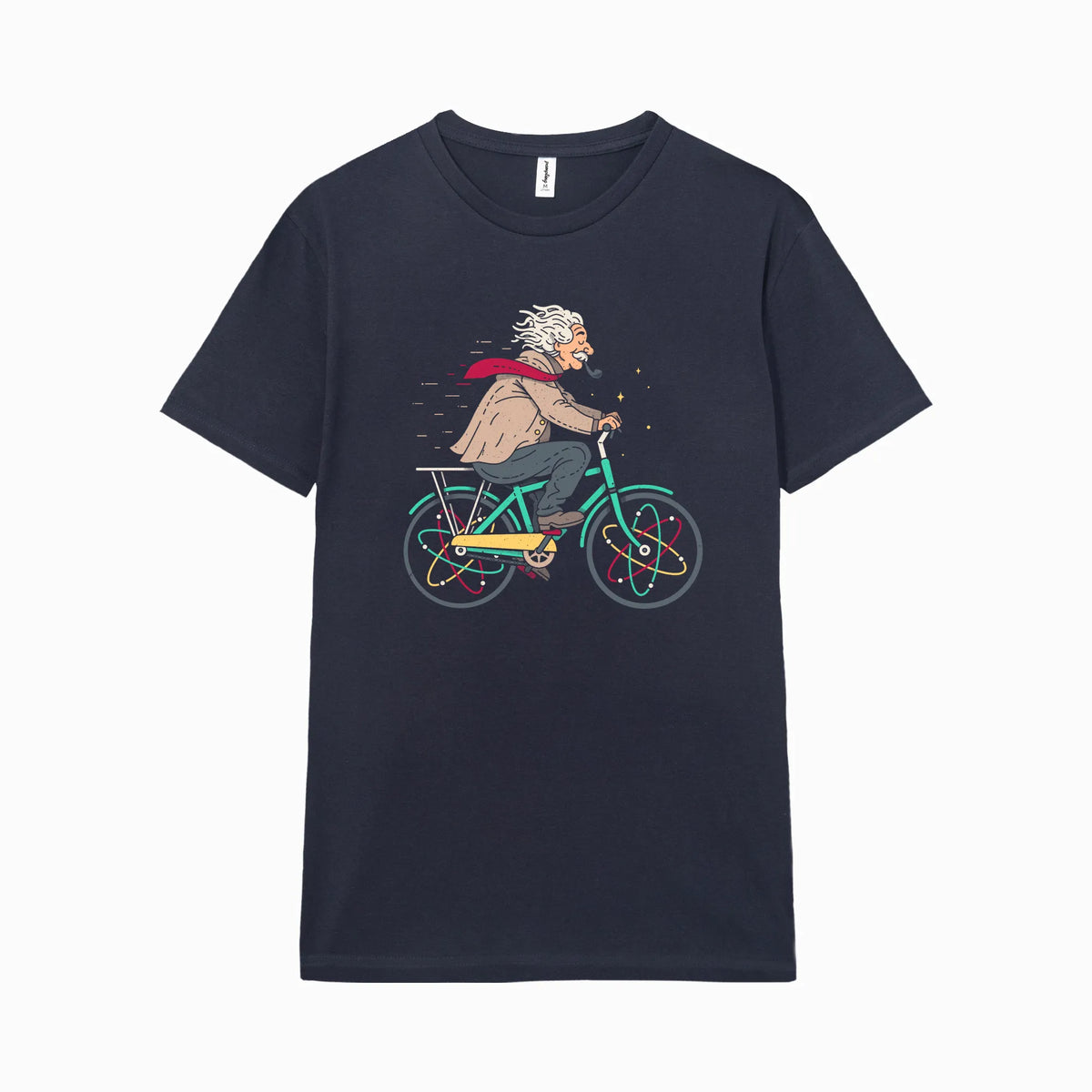 Camiseta manga corta Atomic Bike azul marino