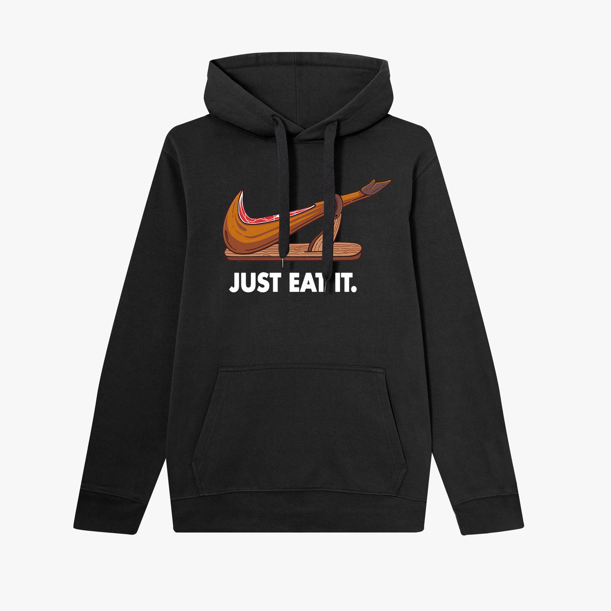 Sudadera con capucha Just Eat It negro profundo