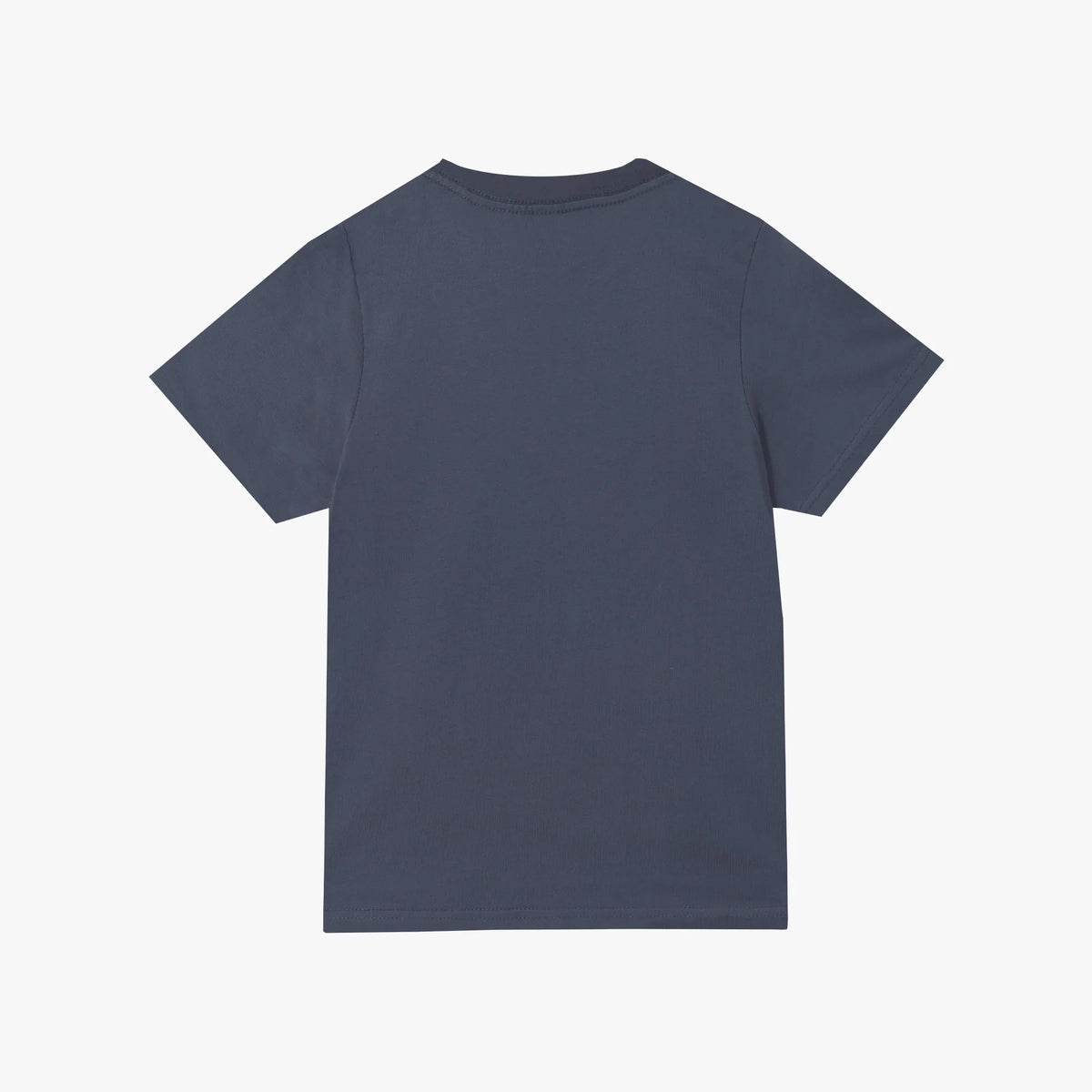 Camiseta manga corta Chicken Game azul vaquero kids
