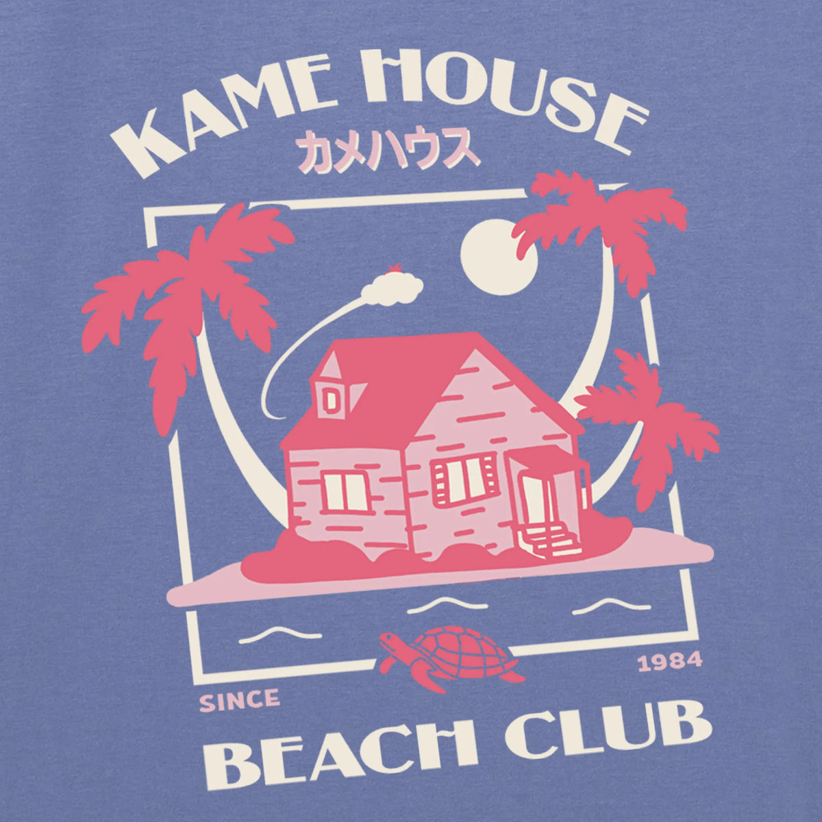 Camiseta manga corta Kame House azul