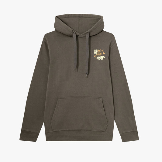 Sudadera con capucha Your Wish Has Been Granted gris carbón