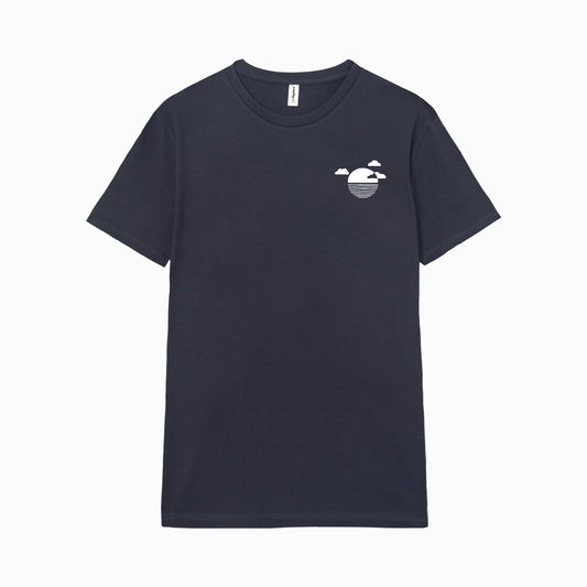 Camiseta manga corta Reflection azul marino