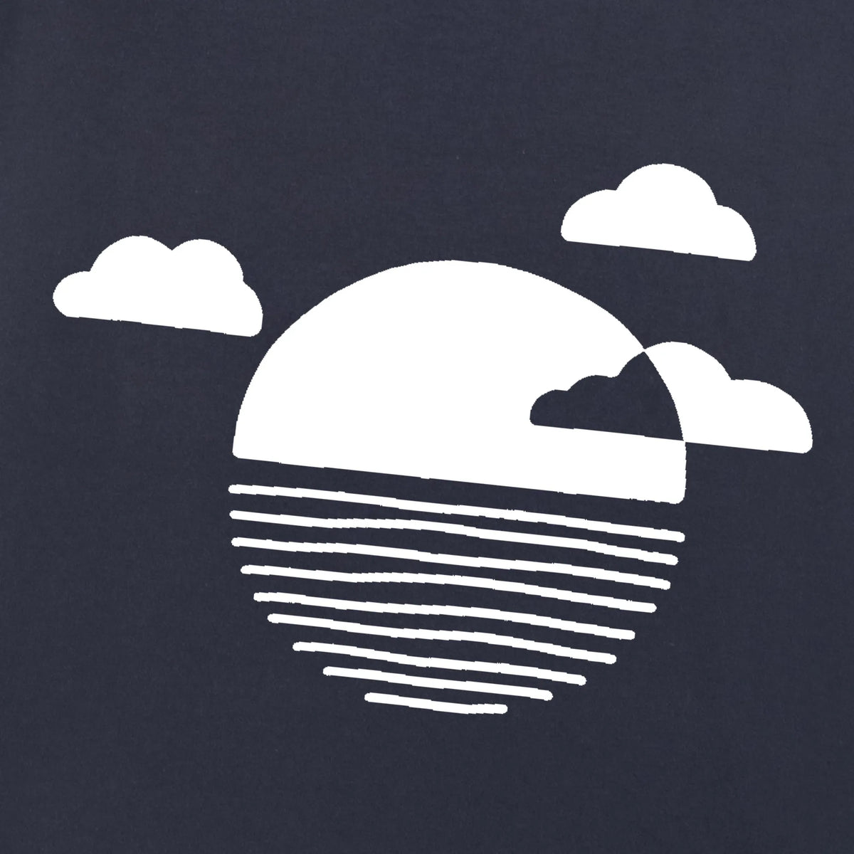 Camiseta manga corta Reflection azul marino