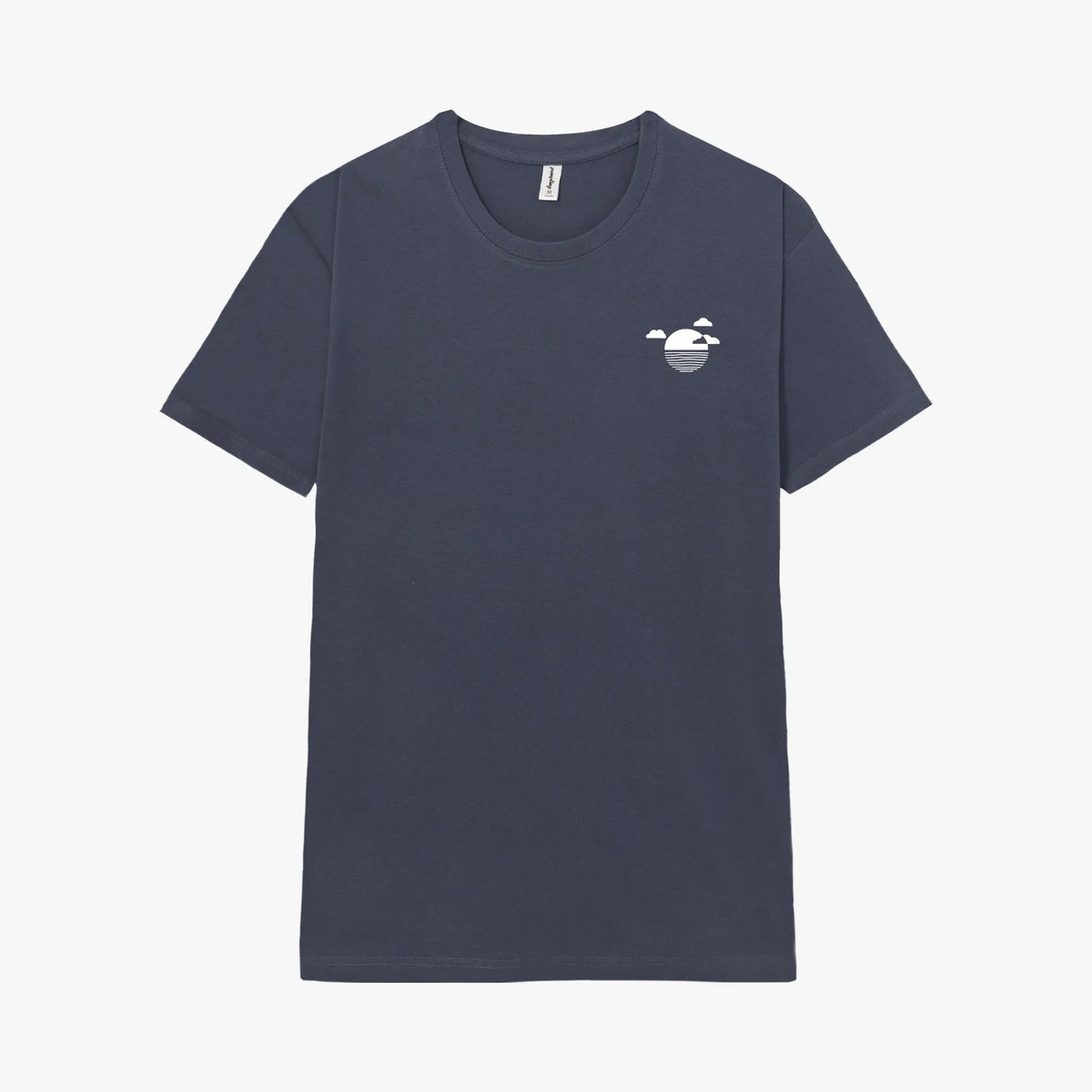 Camiseta manga corta Reflection azul vaquero