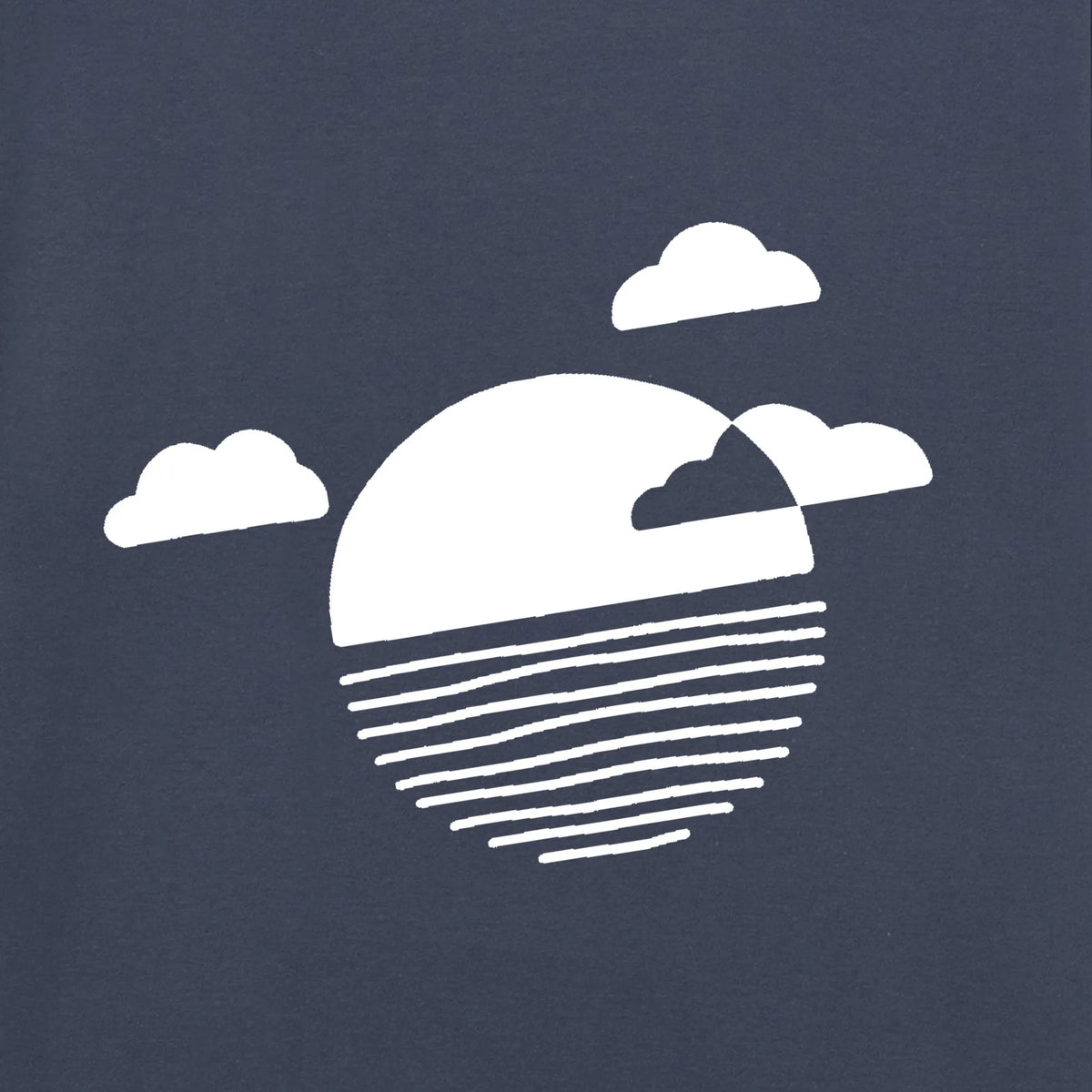 Camiseta manga corta Reflection azul vaquero