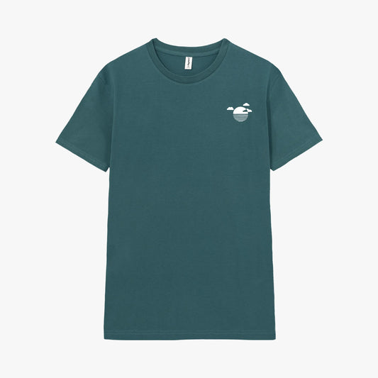 Camiseta manga corta Reflection gris estelar