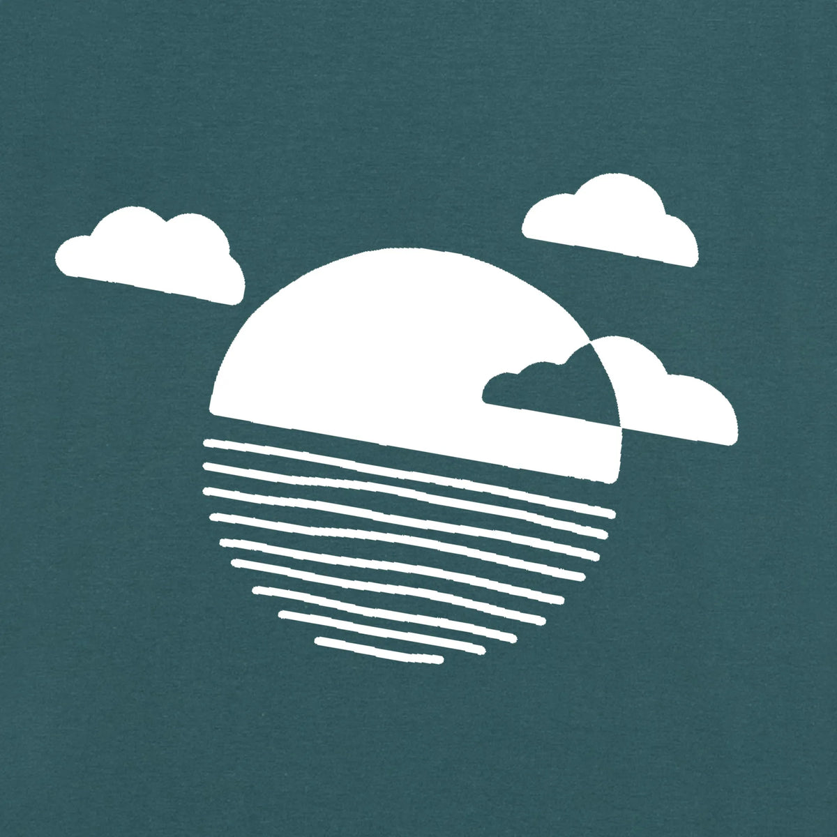 Camiseta manga corta Reflection gris estelar