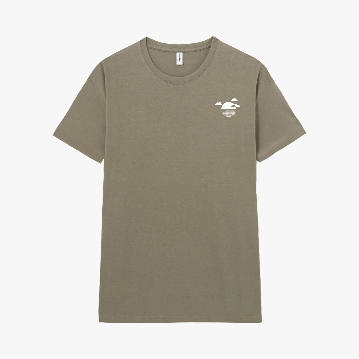 Camiseta manga corta Reflection verde caqui