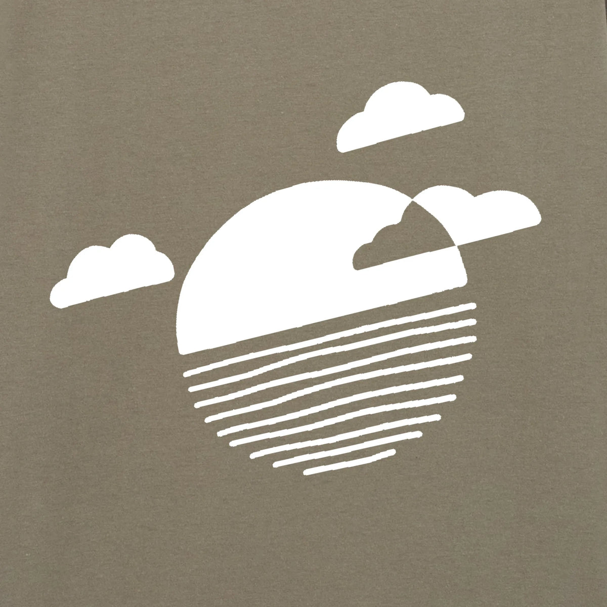 Camiseta manga corta Reflection verde caqui
