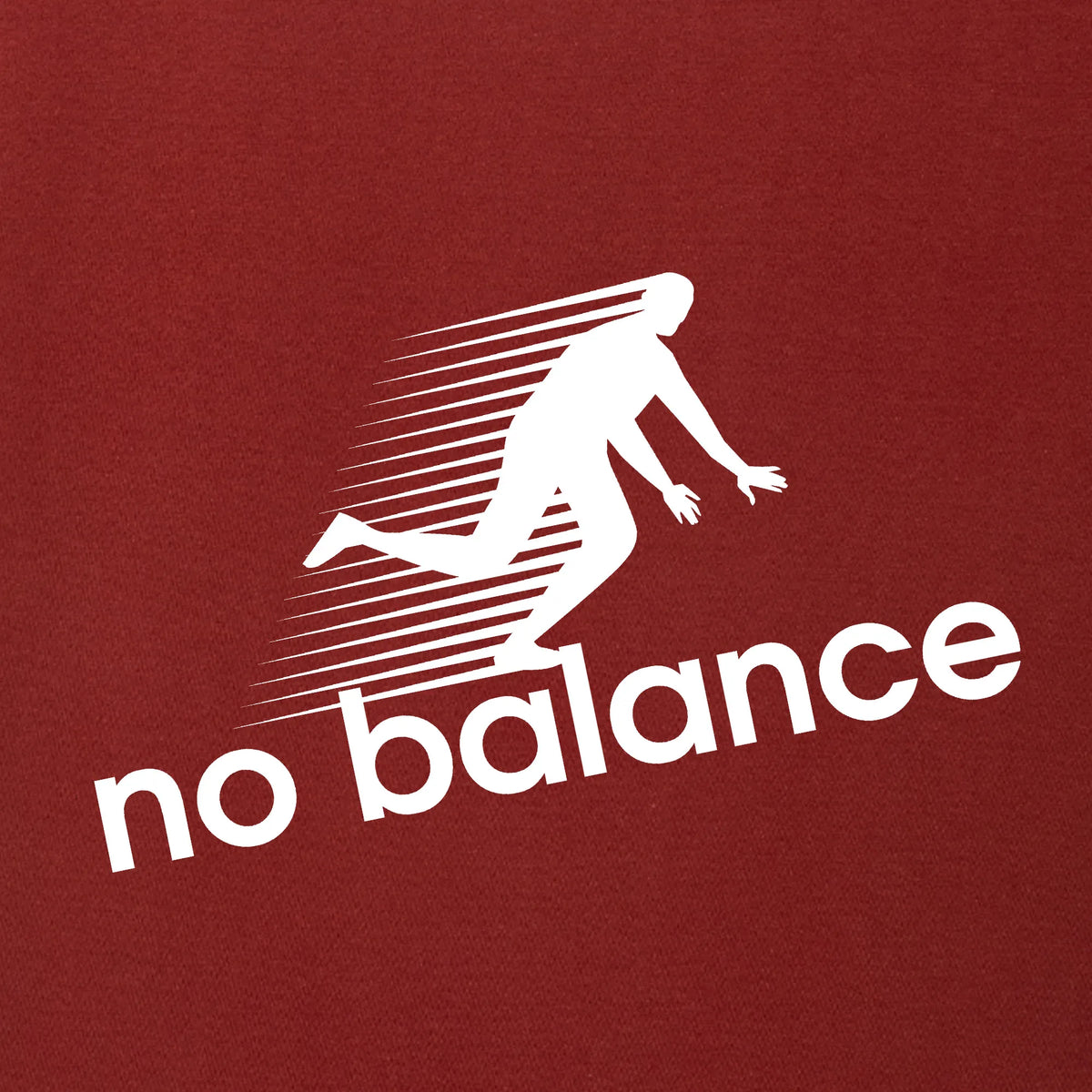 Camiseta manga corta No Balance rojo arándano