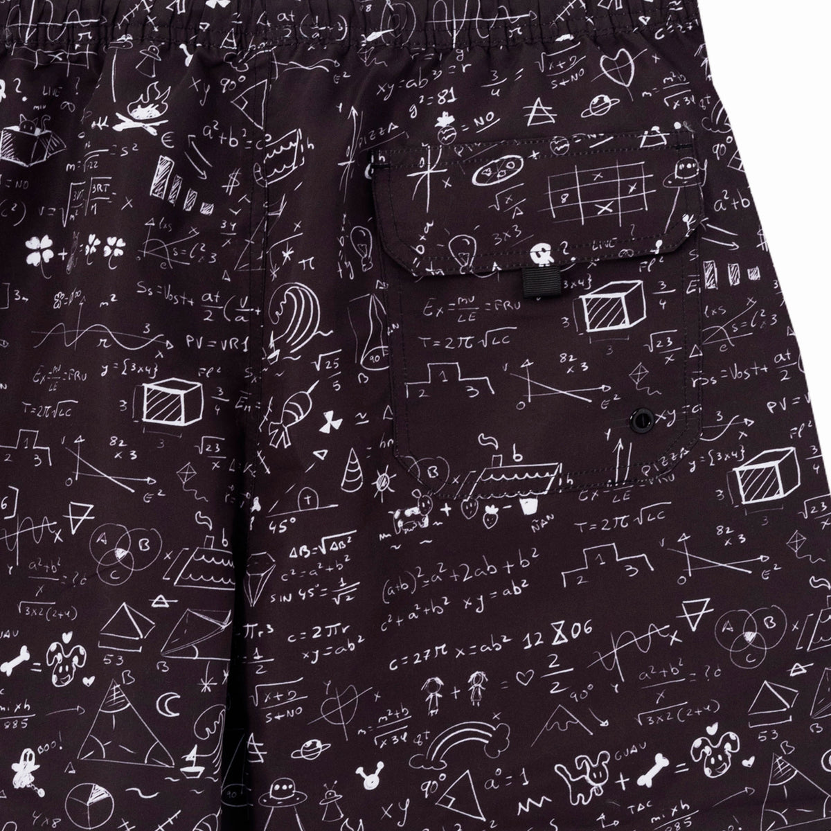 Bañador Crazy Math negro profundo hombre