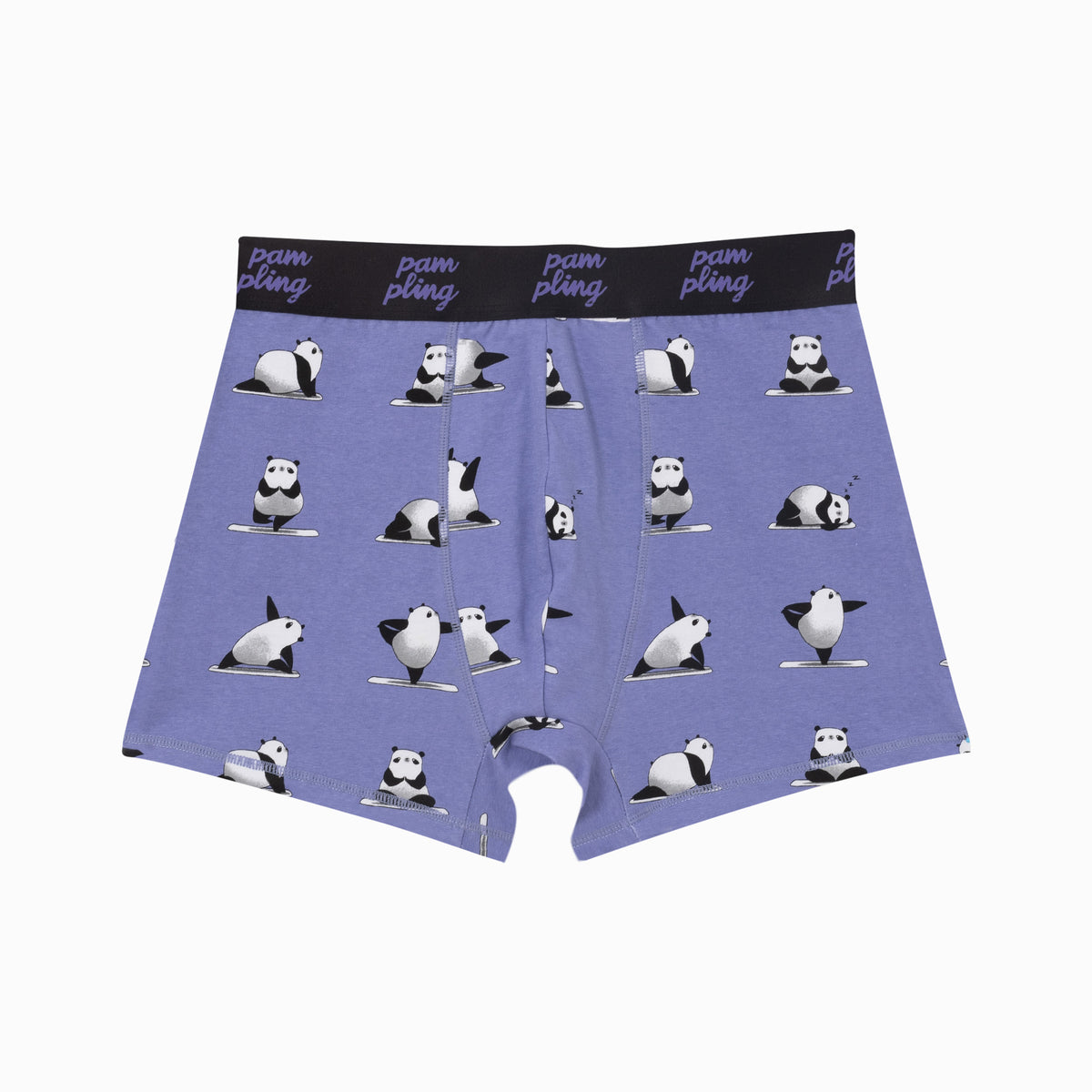 Boxers Yoga Panda violeta intenso