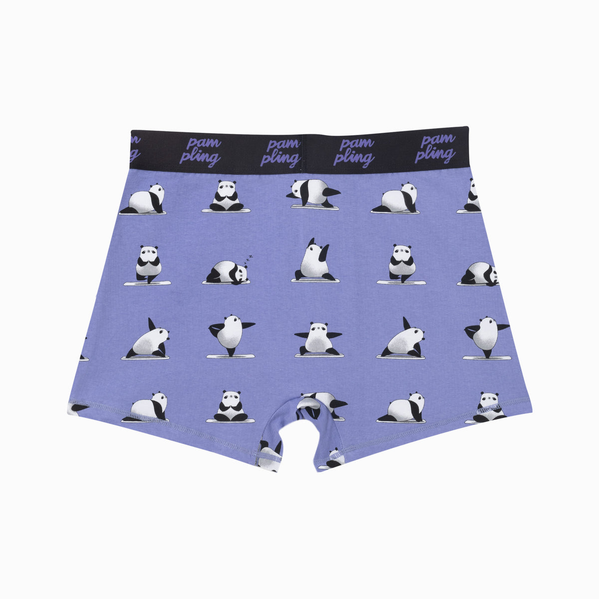 Boxers Yoga Panda violeta intenso