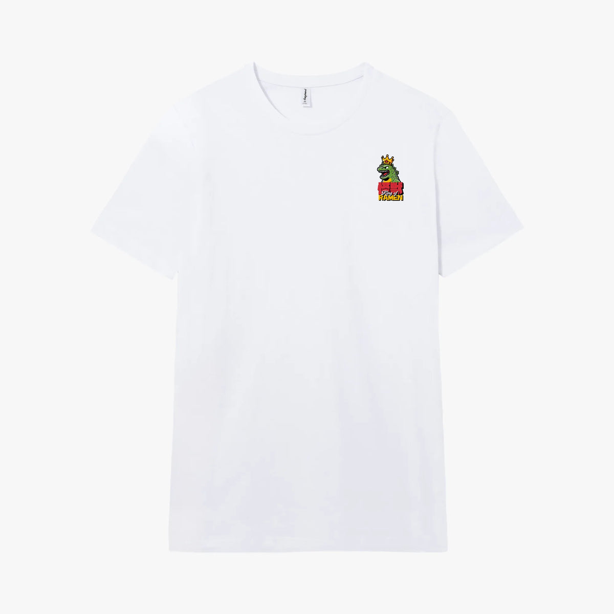 Camiseta manga corta King Of Ramen blanco clásico