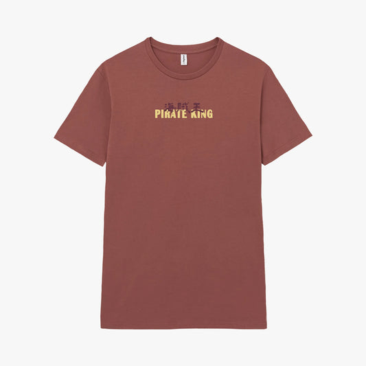 Camiseta manga corta Pirate King rosa antiguo