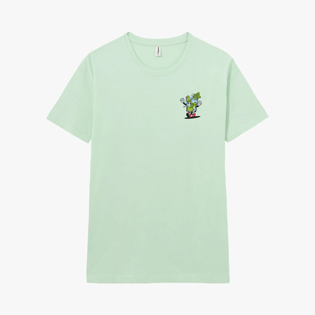 Camiseta manga corta Mojito Cocktail verde menta