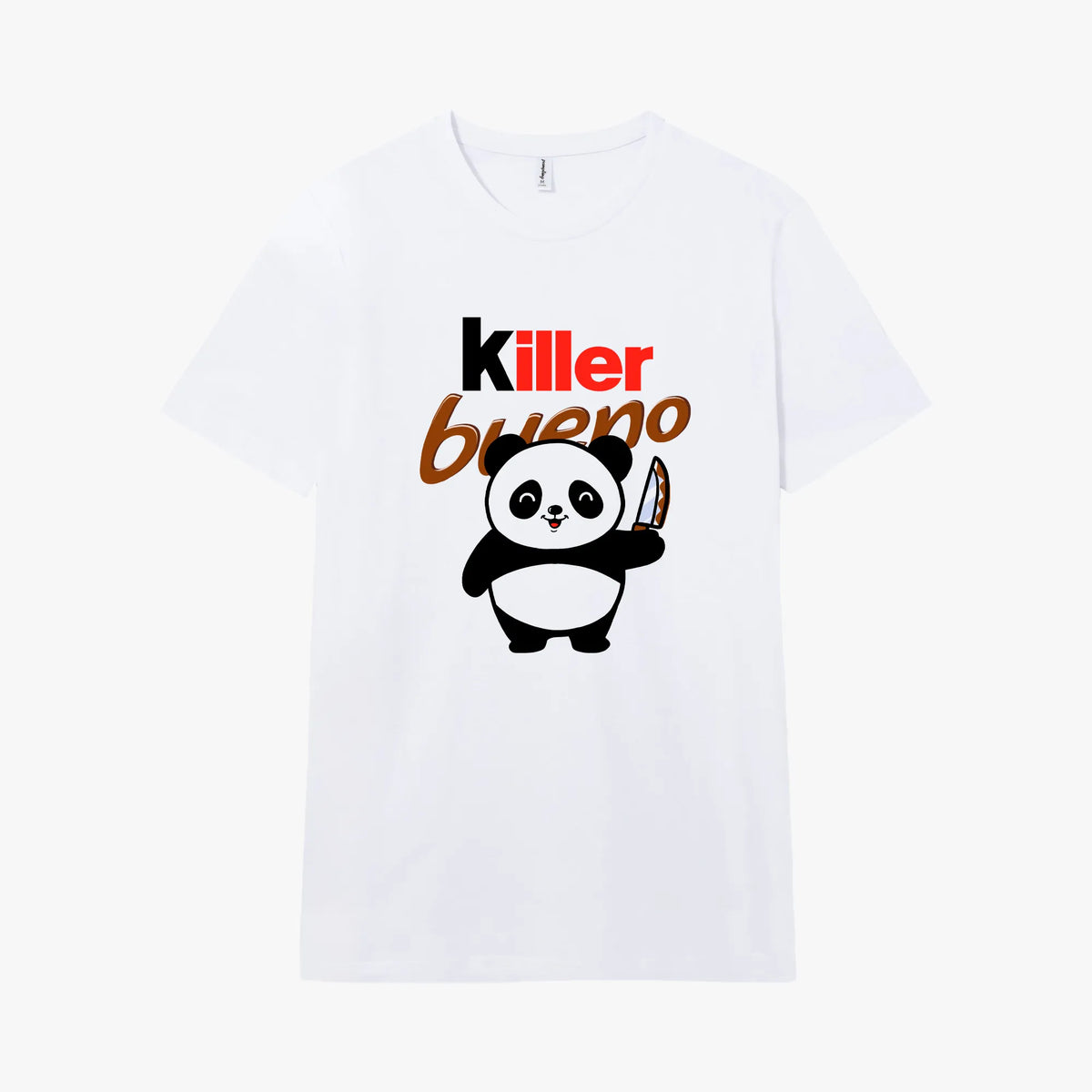 Camiseta manga corta Killer Bueno blanco clásico