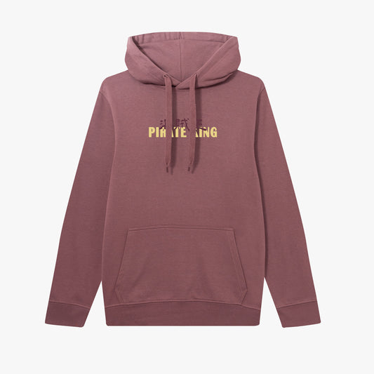 Sudadera con capucha Pirate King marrón café