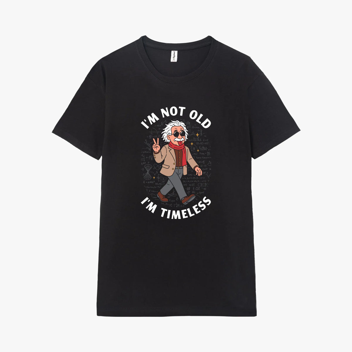 Camiseta manga corta Im Timeless negro profundo