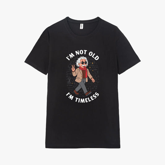 Camiseta manga corta Im Timeless negro profundo
