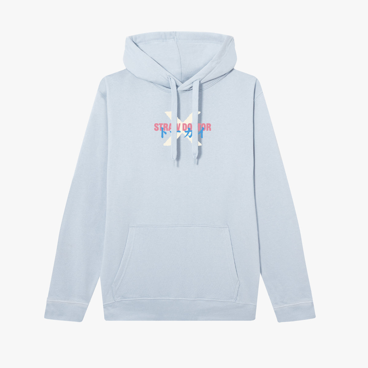 Sudadera con capucha Straw Doctor azul celeste