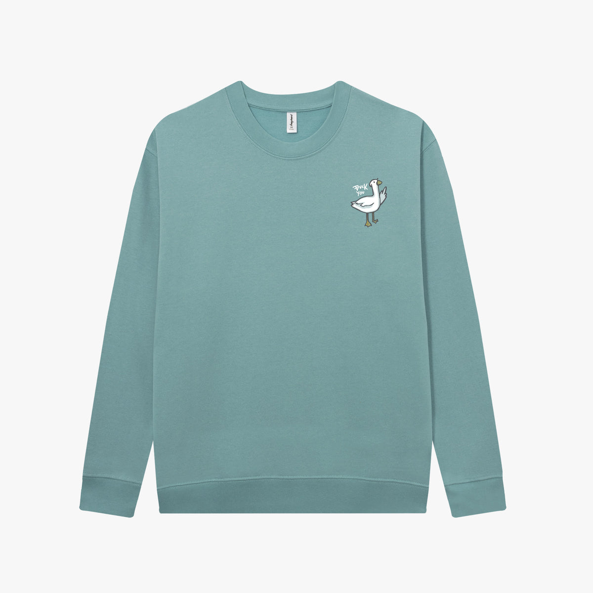 Sudadera sin capucha Motherducker verde hoja