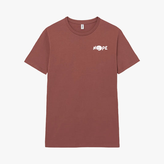 Camiseta manga corta Nopecat rosa antiguo