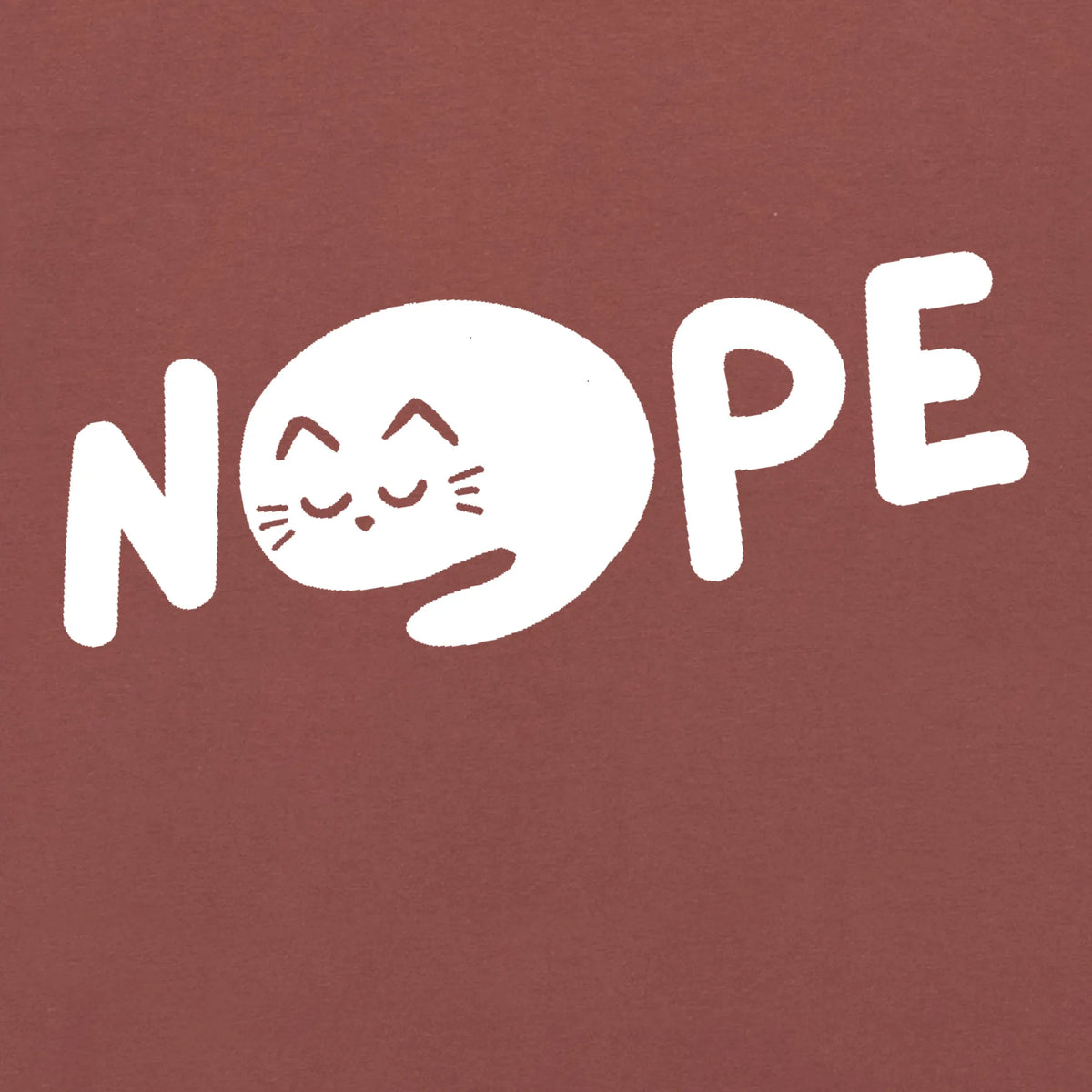Camiseta manga corta Nopecat rosa antiguo