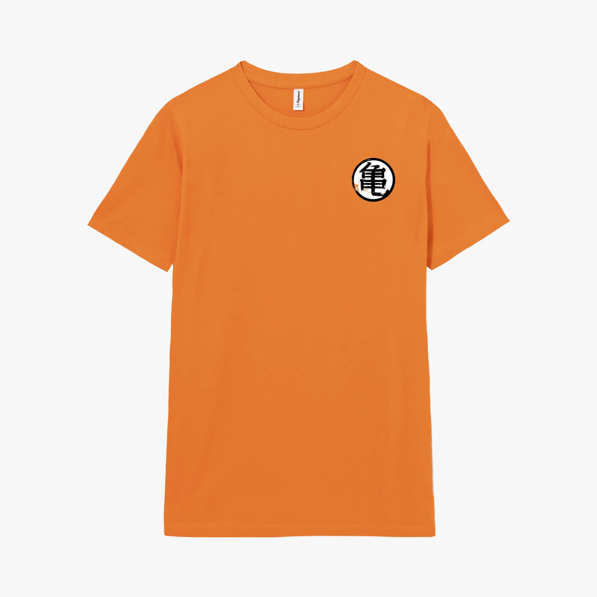 Camiseta manga corta Kame Kanji naranja intenso
