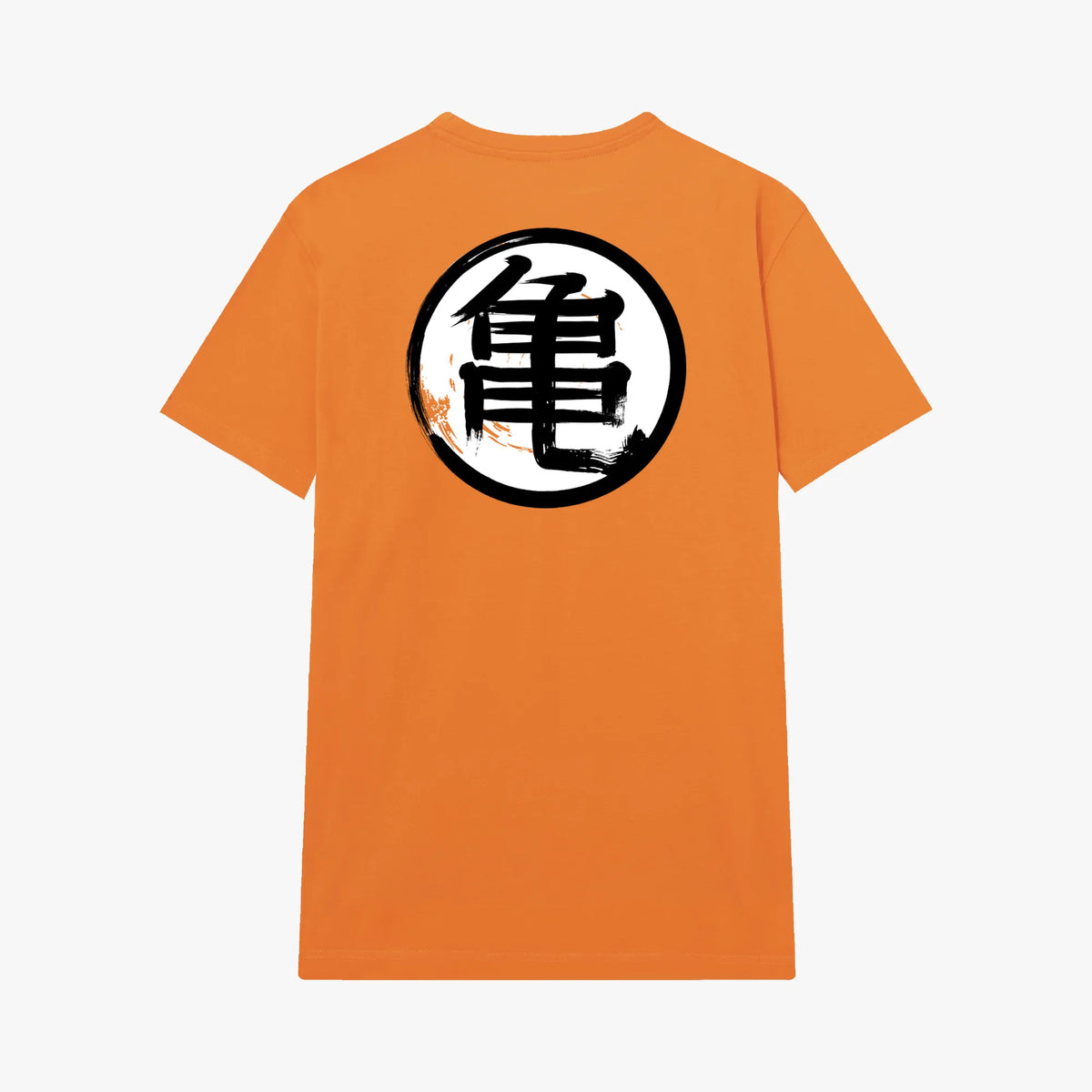 Camiseta manga corta Kame Kanji naranja intenso
