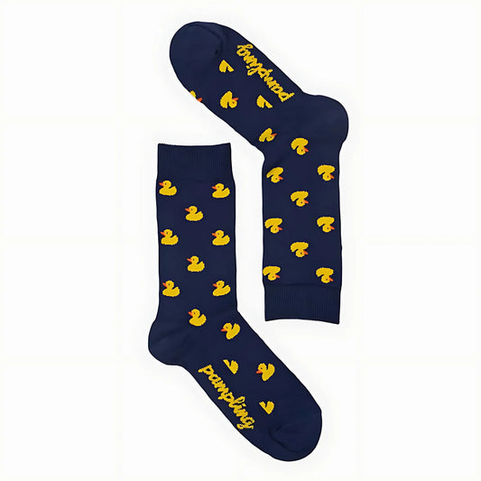 Calcetines largos Rubber Duck azul marino
