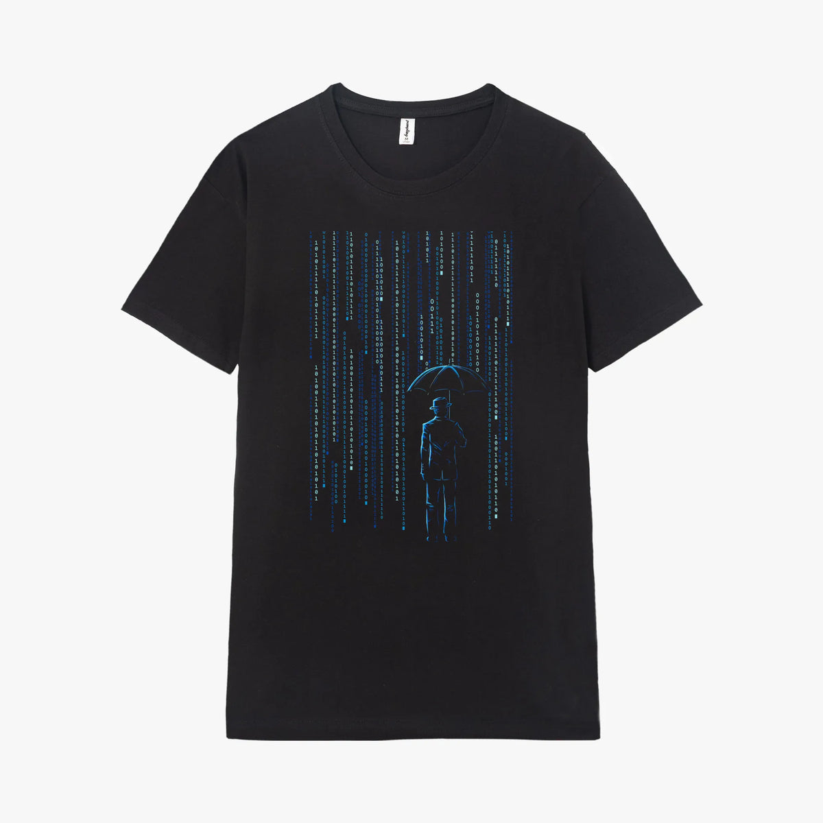 Camiseta manga corta Digital Detox negro profundo