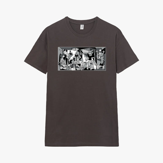 Camiseta manga corta Future Guernica gris ratón
