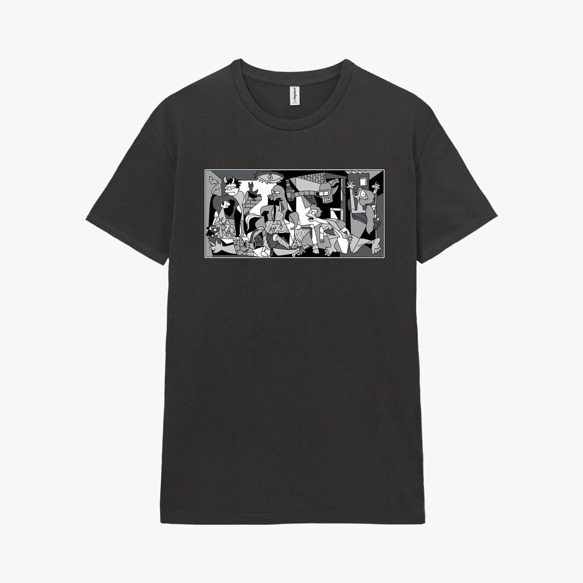 Camiseta manga corta Future Guernica gris ratón