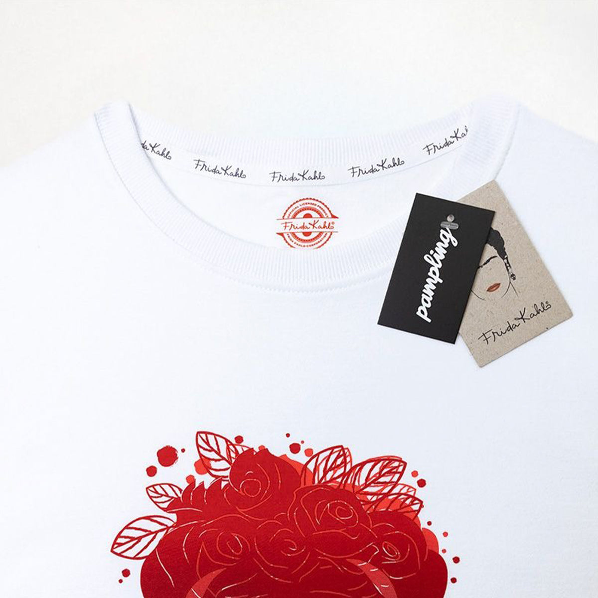 Camiseta manga corta con licencia Frida Kahlo Reality