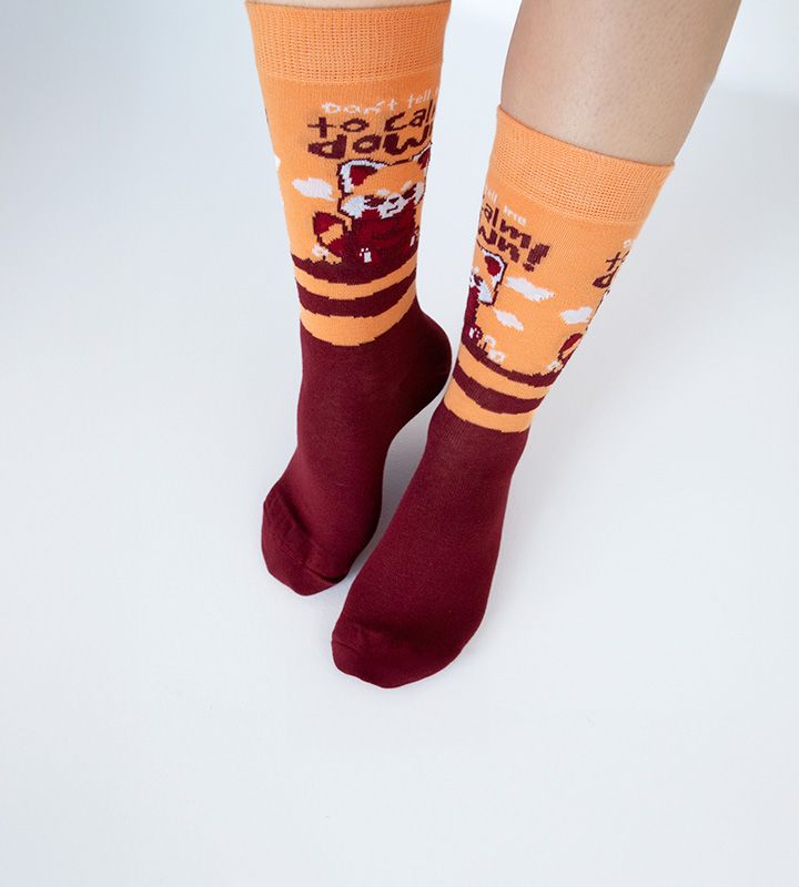Calcetines largos Dont Tell Me To Calm Down